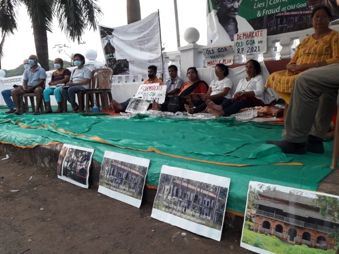 Activists extend support to fast satyagraha in Old Goa