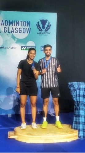 Goa’s Tanisha wins Silver at Scottish Open Badminton