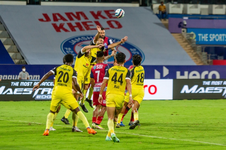 ISL: ﻿Jamshedpur and Hyderabad play out gripping stalemate