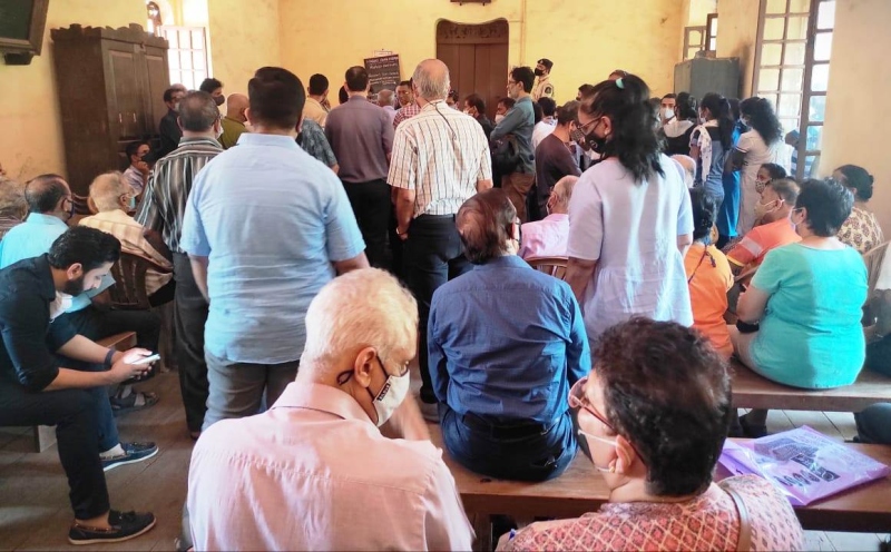 Angry scenes mar Margao Comunidade poll