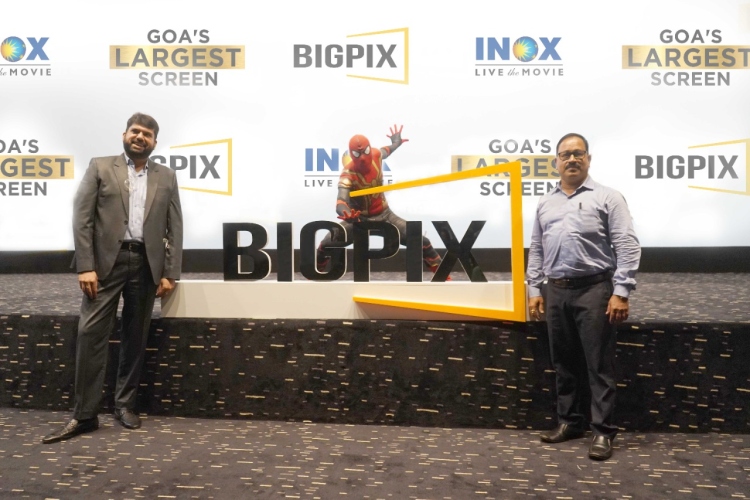﻿INOX launches Goa’s largest cinema   screen BIGPIX at Old GMC