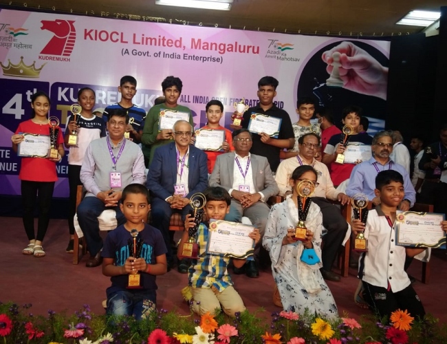 Mandar, Sairaj, Devesh excel in Kudremukh All India Rapid Chess tournament
