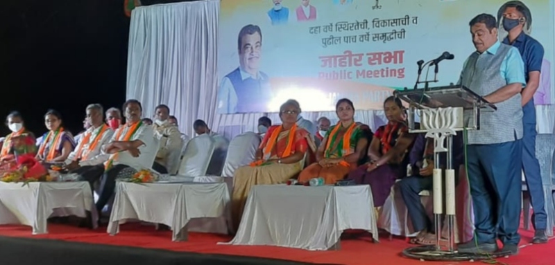 Mumbai-Goa four-lane highway   to be ready in a year: Gadkari