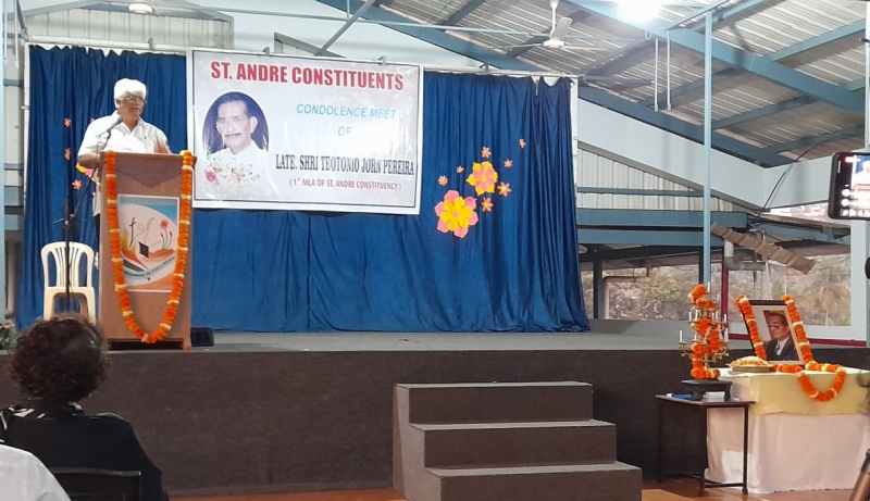 St Andre’s first MLA Pereira remembered for contribution