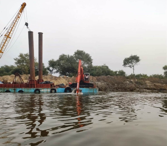 Phase II of River Sal dredging: Fishermen, environmentalists cry foul, term ongoing dredging work as illegal