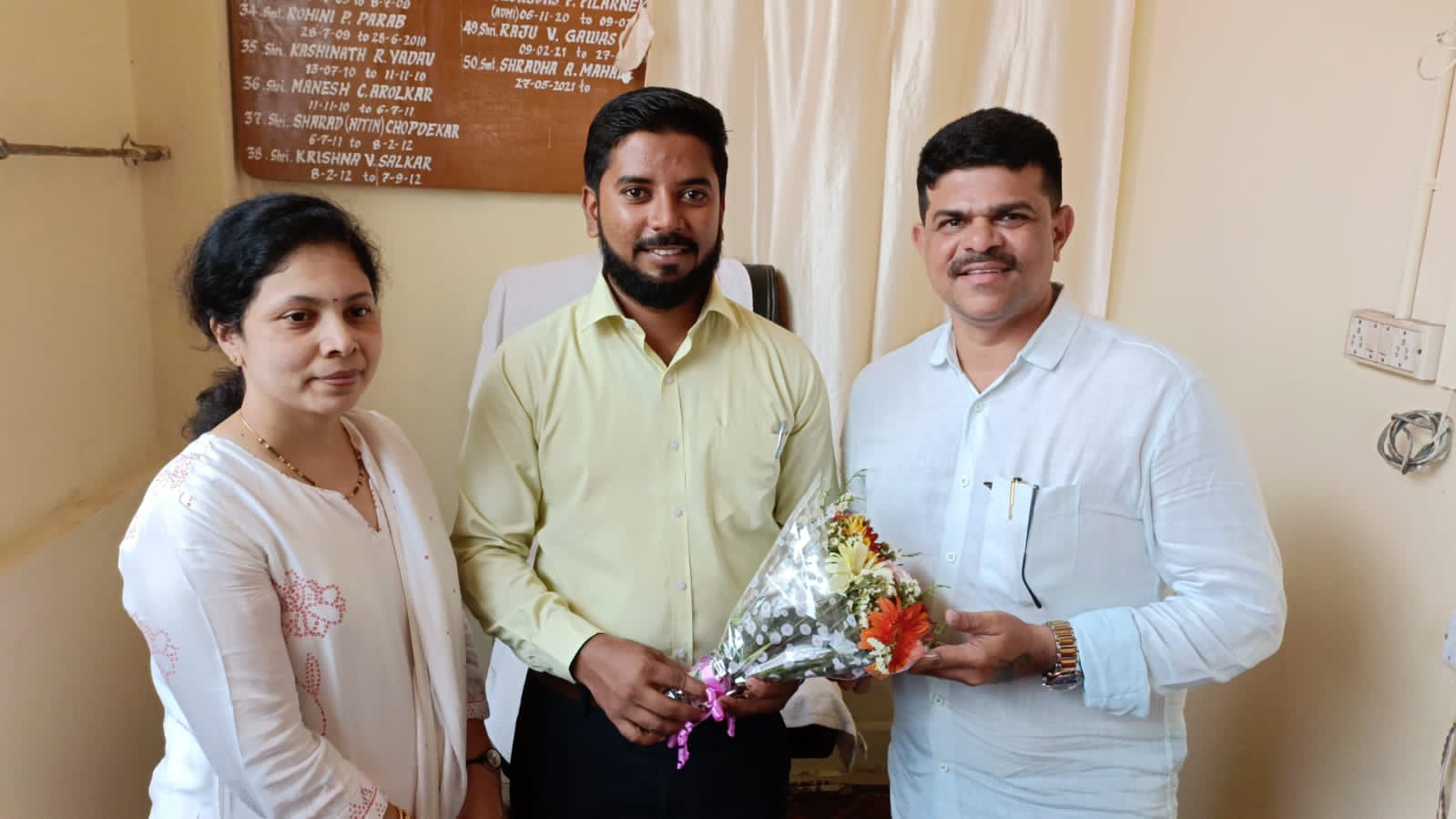 Chopdekar elected   as Mormugao council's   new Vice Chairperson