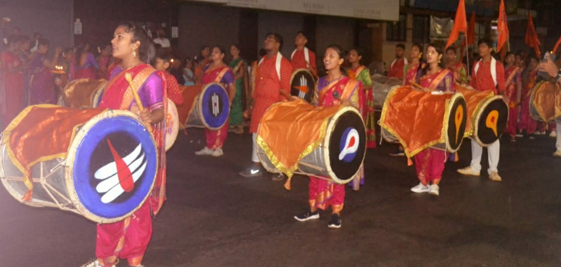 Mapusa comes alive to sound of drums, lezim on Gudi Padwa