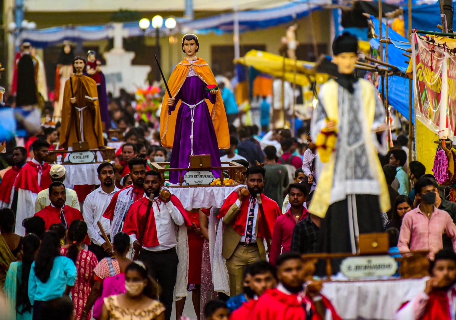 Goa Velha’s procession of saints back after 2 yrs