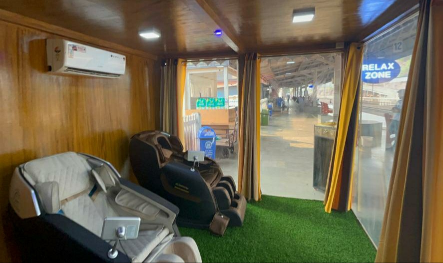 Now, travellers can ‘relax’ at Tivim railway station