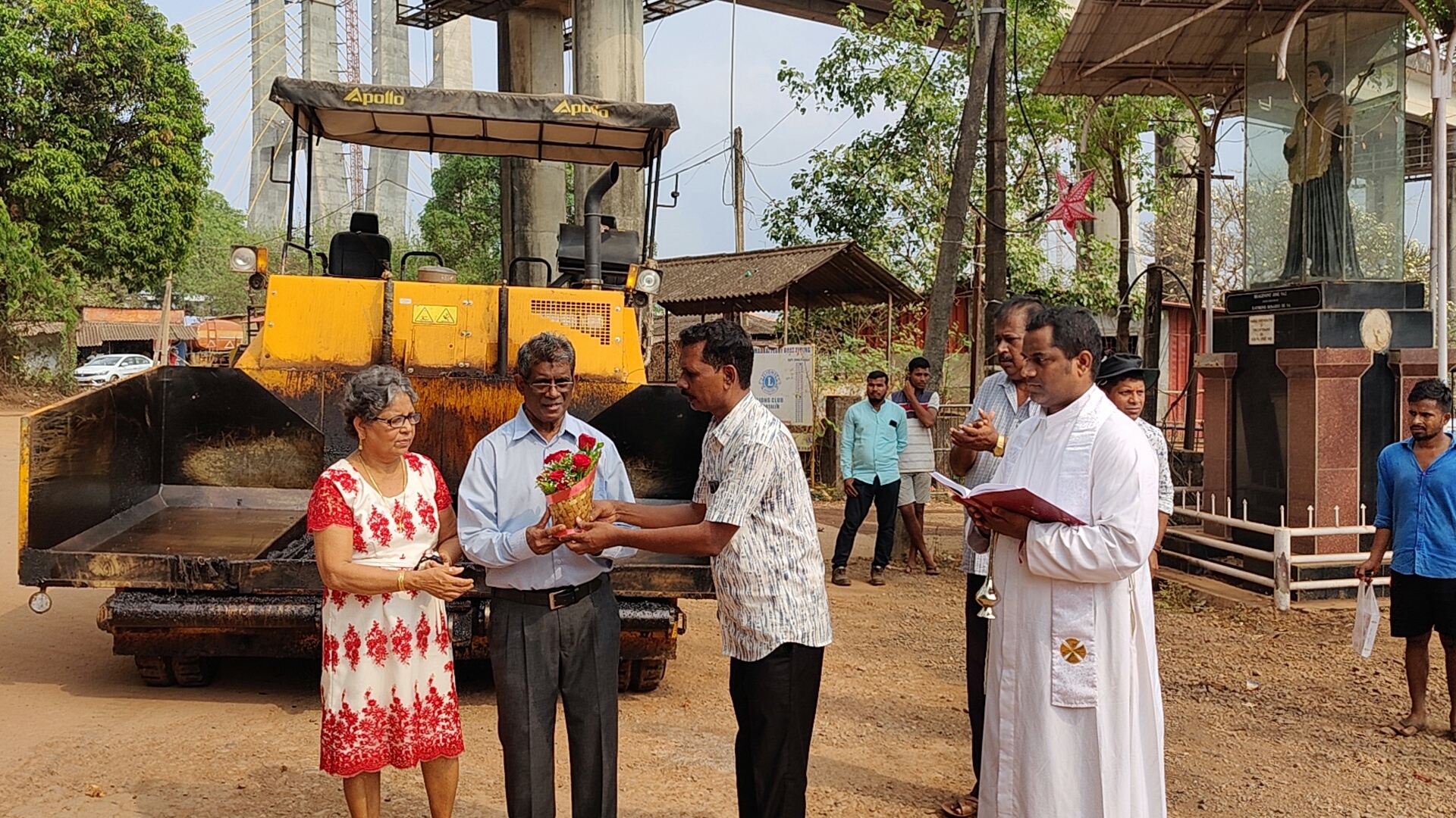 Long pending road works at Cortalim take off @ Rs 1.4 cr