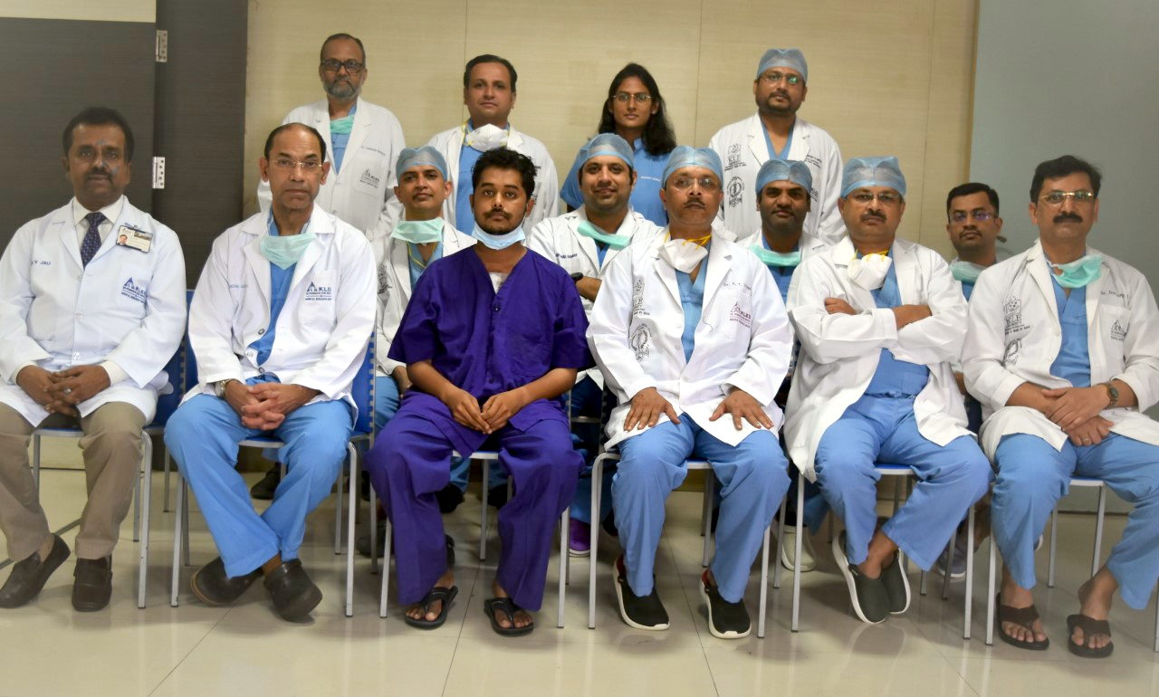 Margao youth is first Goan to get heart transplant at KLES