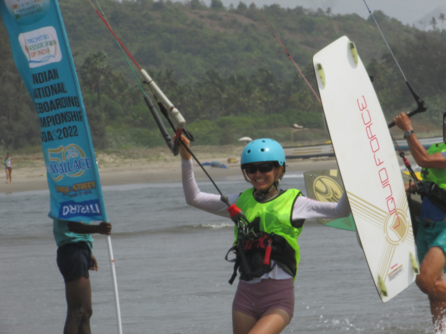 Nat kite surfing: Goa’s Keona, reigning champ Varun off to flying start