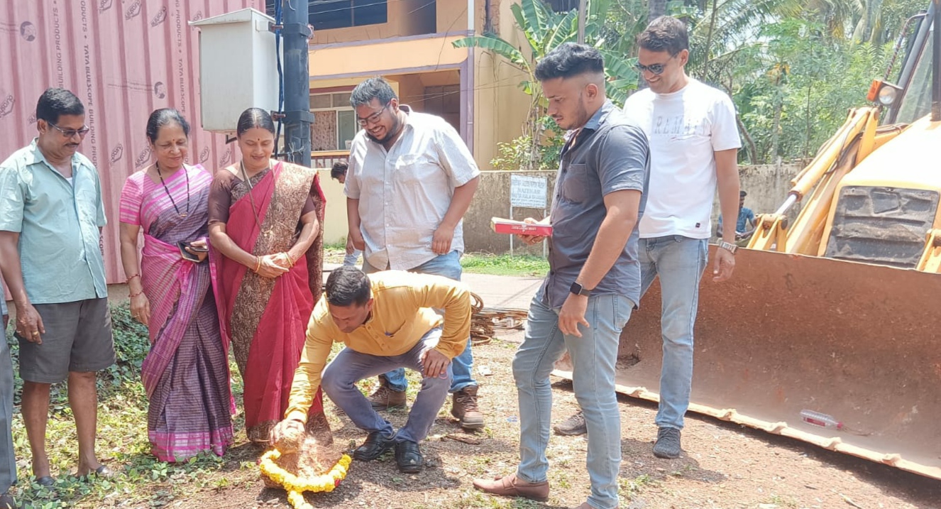 Pre-monsoon works in   Mapusa get underway