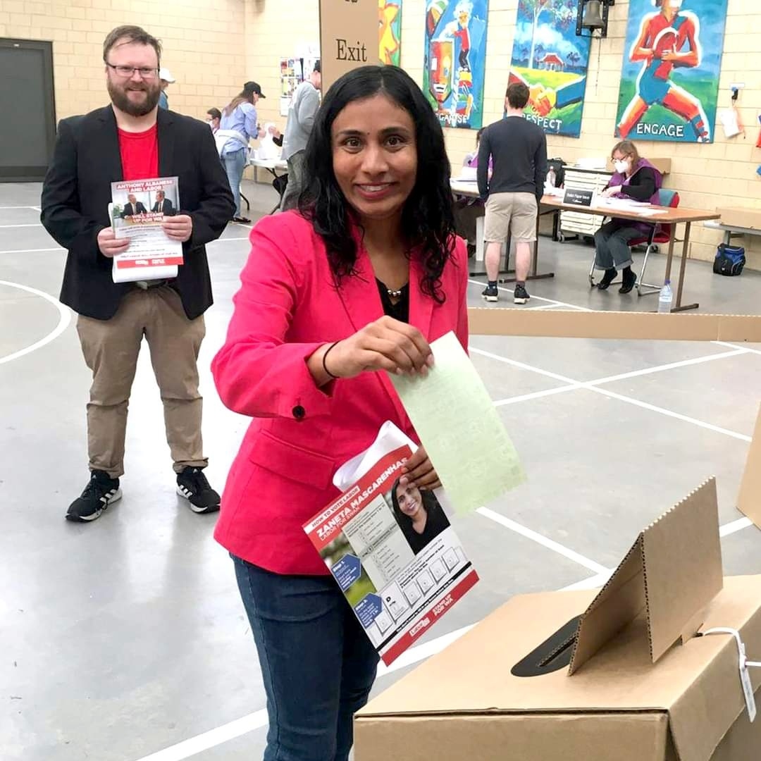 Goan diaspora hails Zaneta’s election to Australian Parl