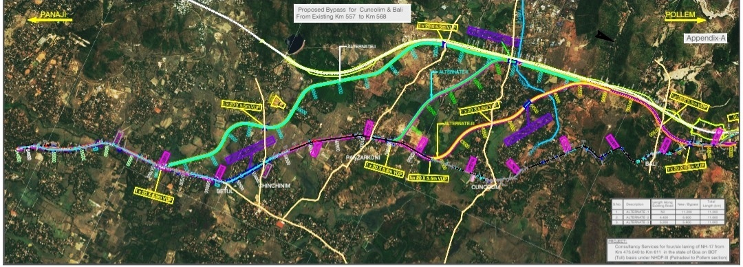 CUNCOLIM BYPASS PLAN HITS DEAD-END