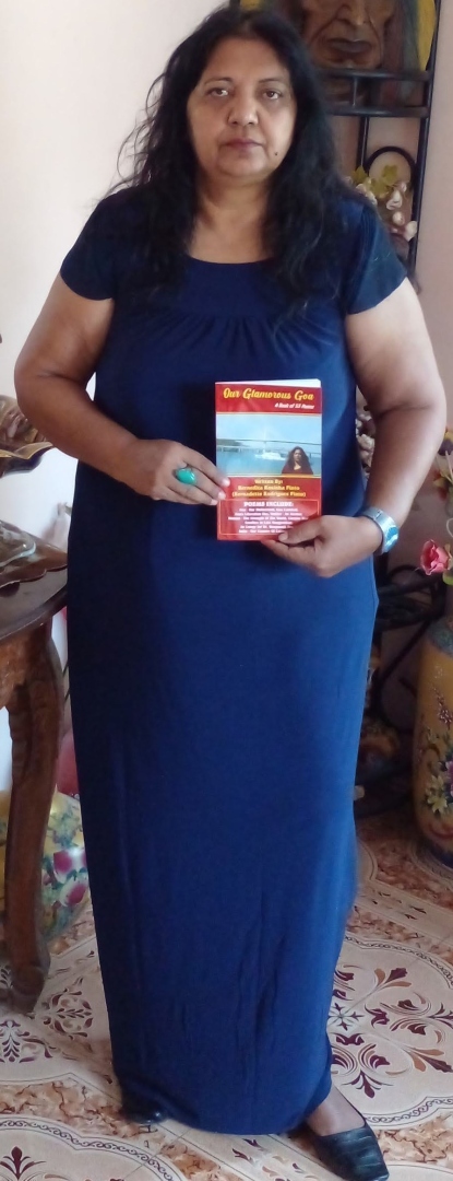 Our Glamourous Goa - Poem booked launched by Goan poet Bernedita Rosinha Pinto