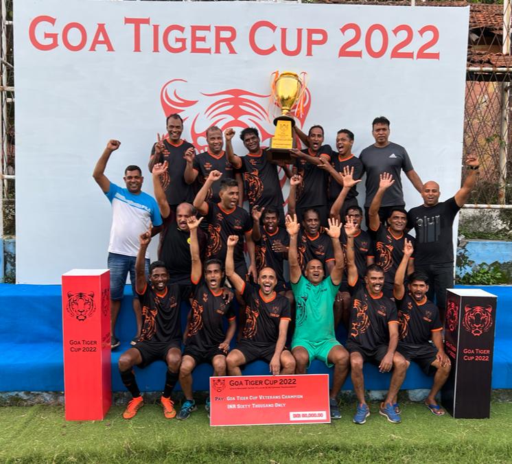 Tiger Cup: ﻿Calangute Veterans triumph