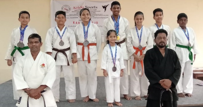 ﻿Krida Caranzalem Dojo students excel