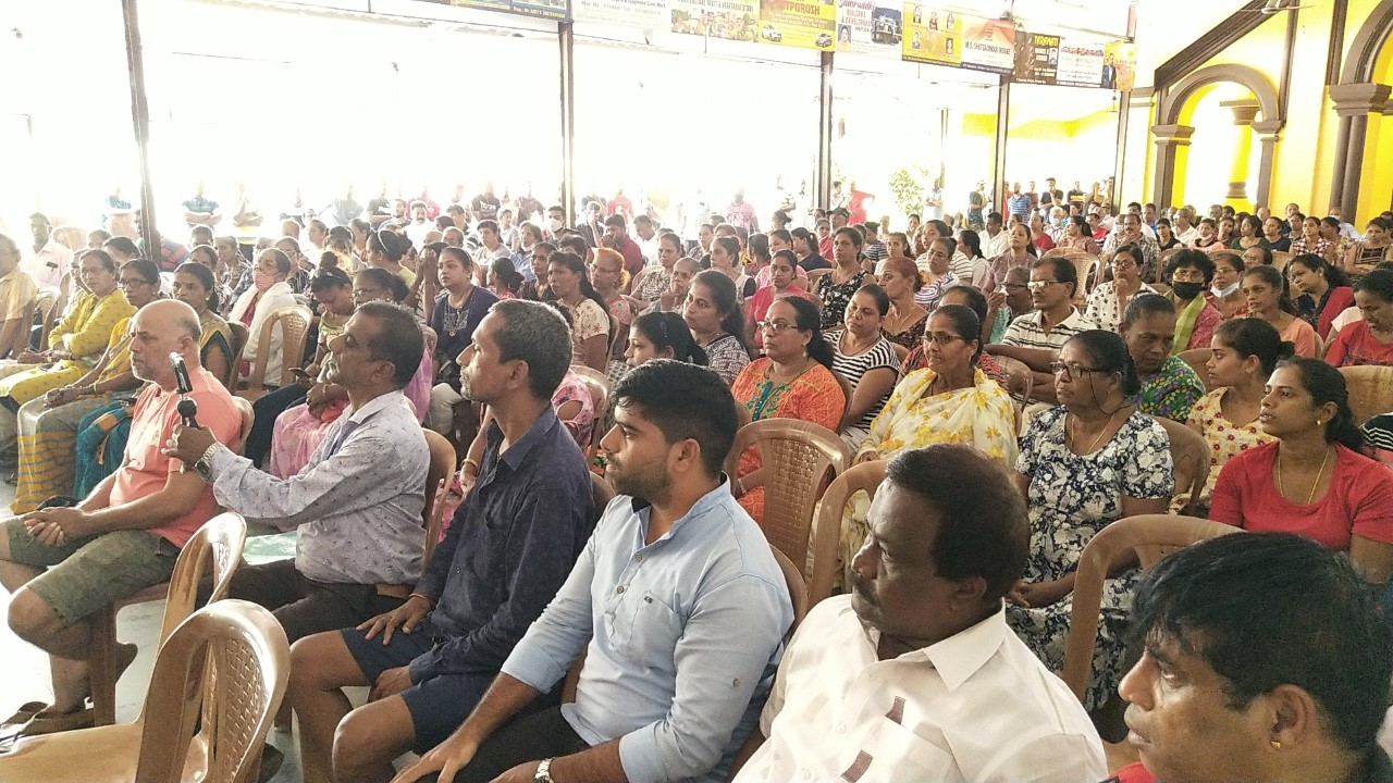 Morjim gram sabha declines   crematorium near Church
