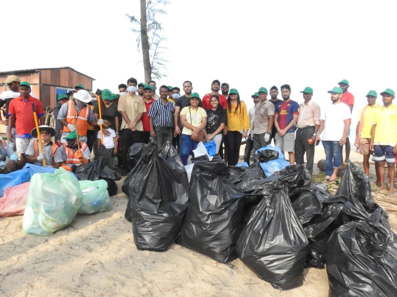 2500 kgs of waste collected from 7 beaches across Goa