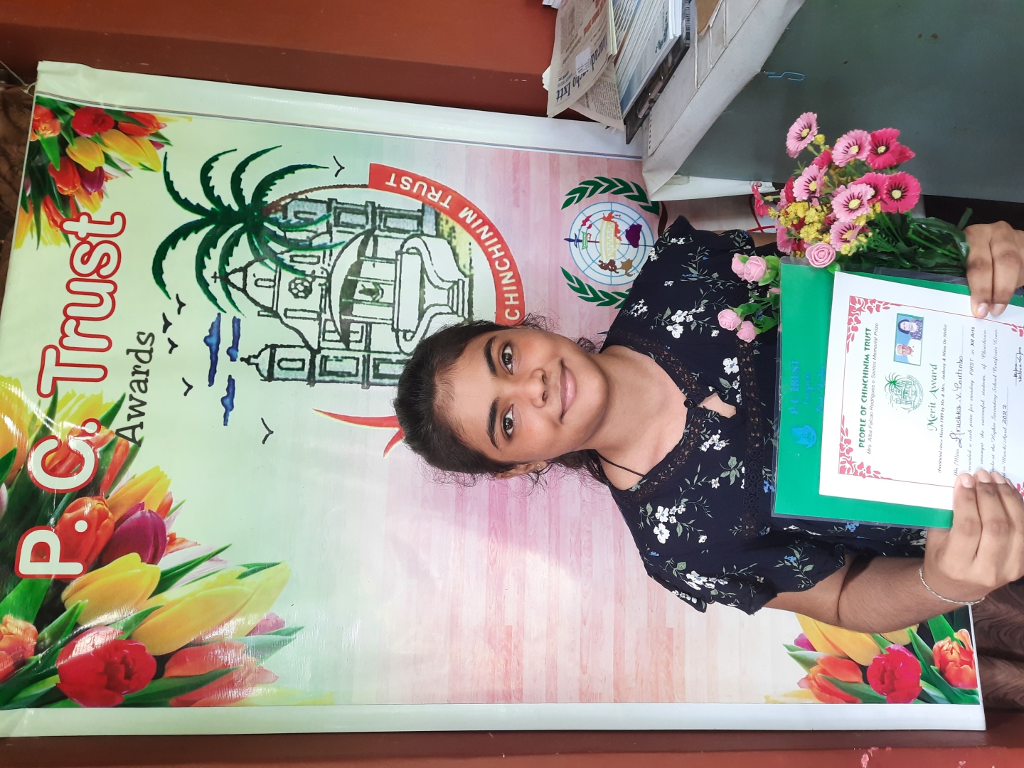 ﻿Arushka shines in Std XII Arts exam