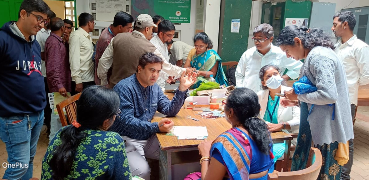 Shree Ortho & Trauma Centre holds free health check-up camp
