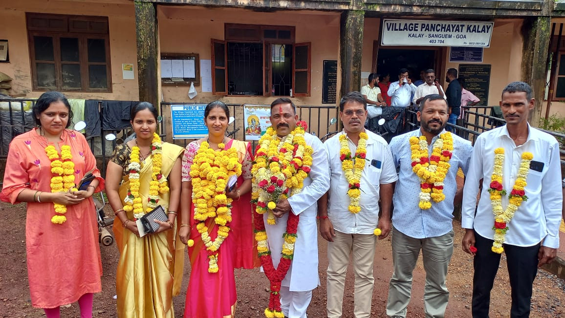 Sanguem: Sarpanchas, dys elected unopposed