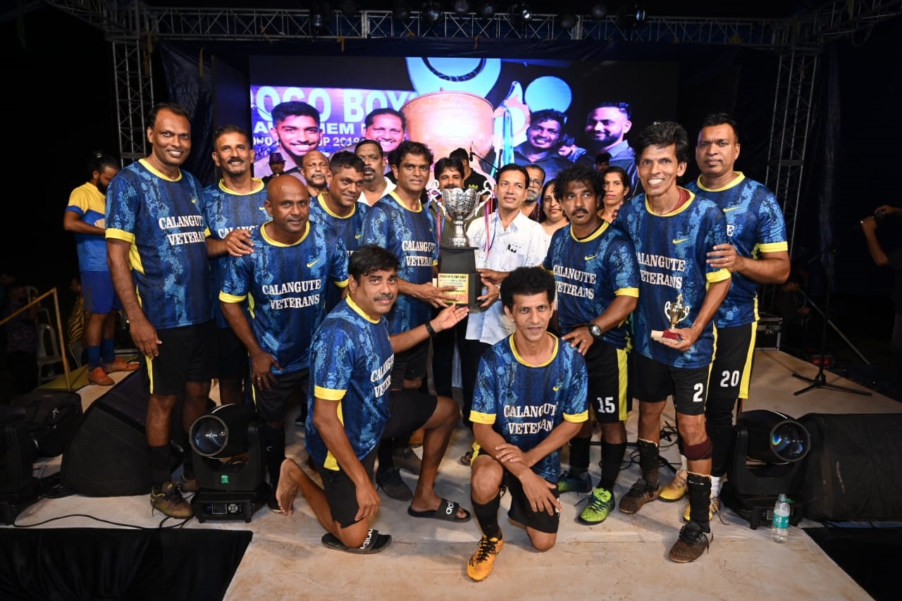 Calangute Veterans win POGO Boys Veterans Cup