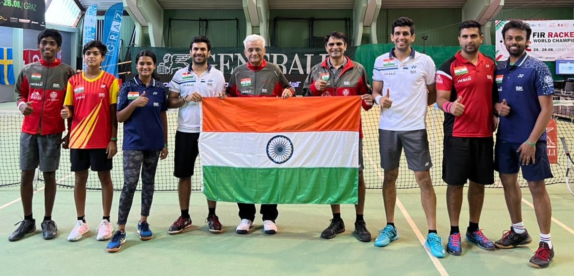 ﻿Ashutosh leads India to racketlon title