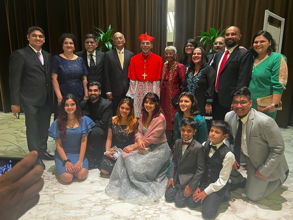 Emotional moment for us: Family of Cardinal Ferrao