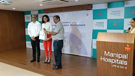 Manipal Hospitals launches   centre for paediatric devpt