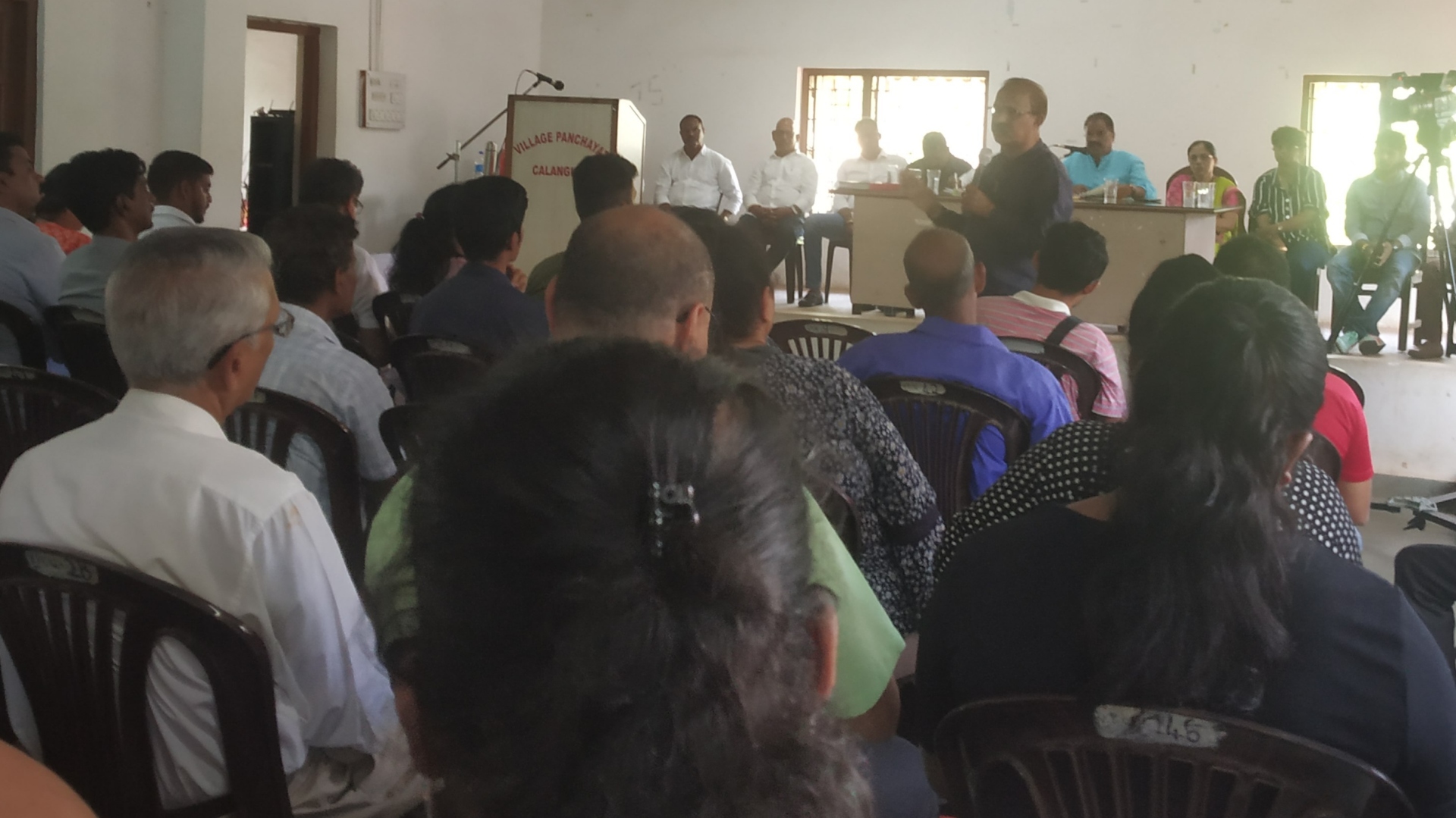 Calangute gram sabha resolves against   giving permission for landfilling, hill cutting
