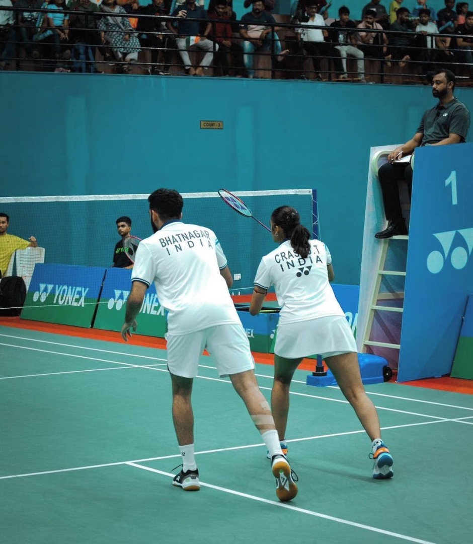 ﻿Tanisha wins mixed doubles bronze in Raipur tourney