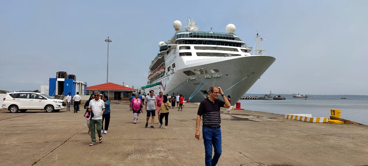 Cruise tourism resumes, ‘Empress’ arrives with 785 passengers