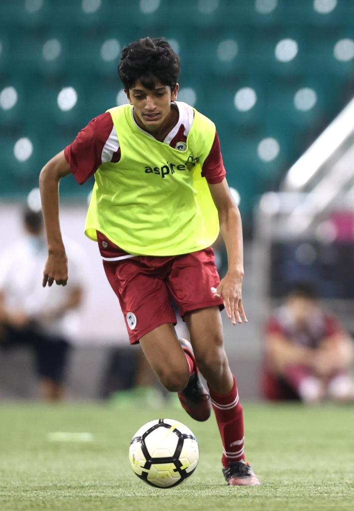 ﻿Justin looks to step up with Qatar U17 team