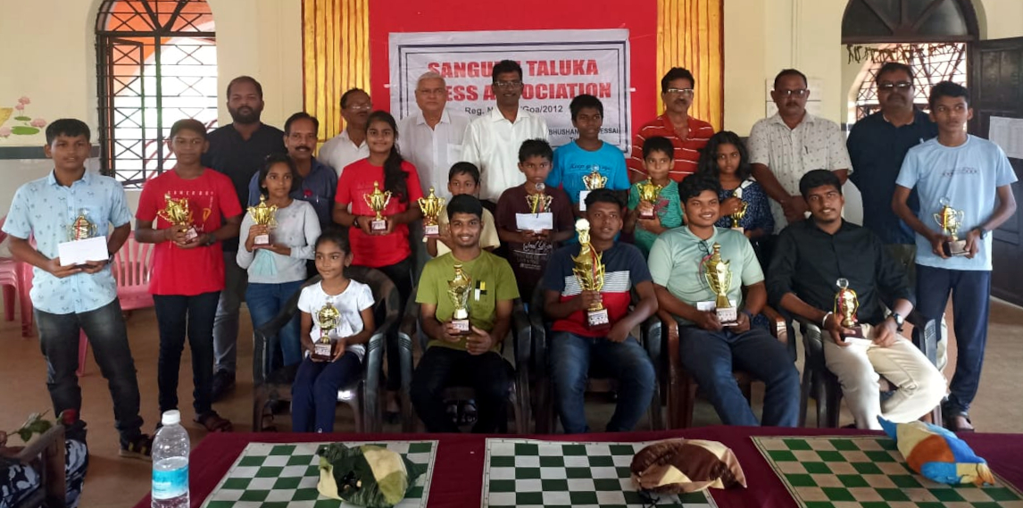 Deep wins first Sanguem taluka chess tournament