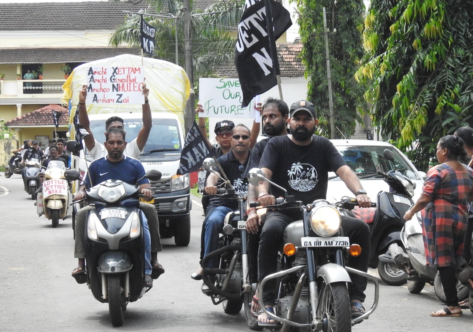 South-North bike rally planned against jetty policy on Sunday