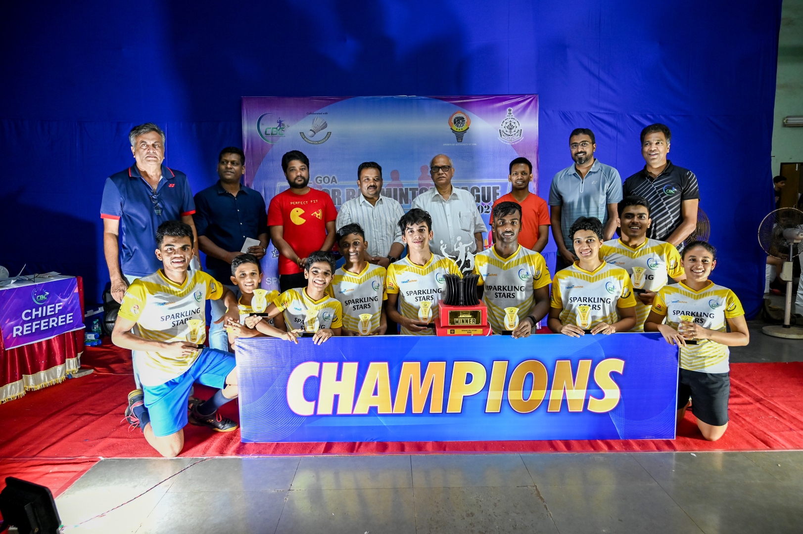 Junior Badminton League: Sparkling Stars emerge champs