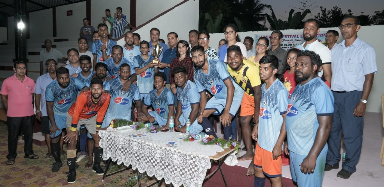 ﻿CAC Cansaulim win Lourdes Festival football title