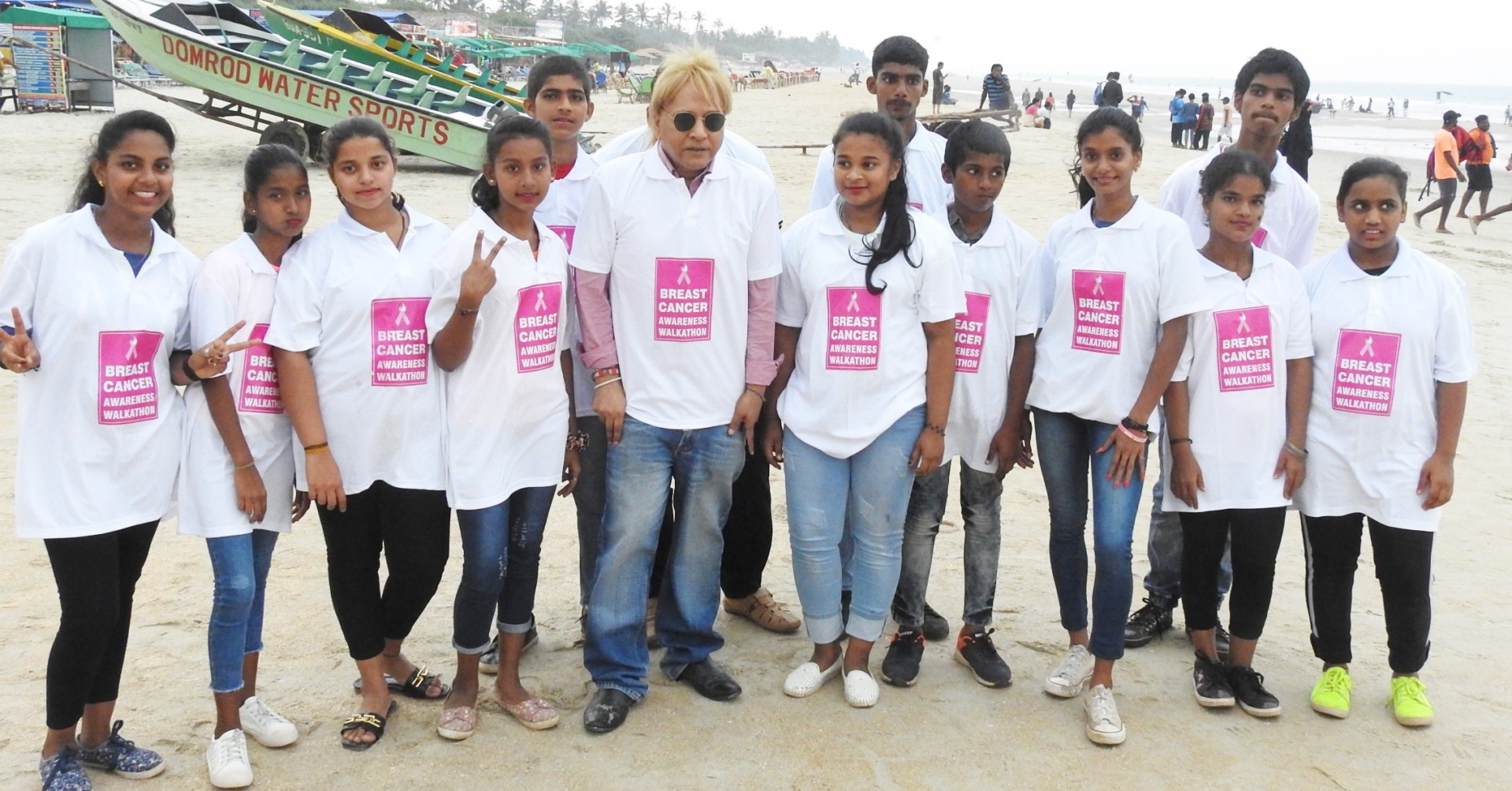 ﻿Walkathon on breast cancer awareness held