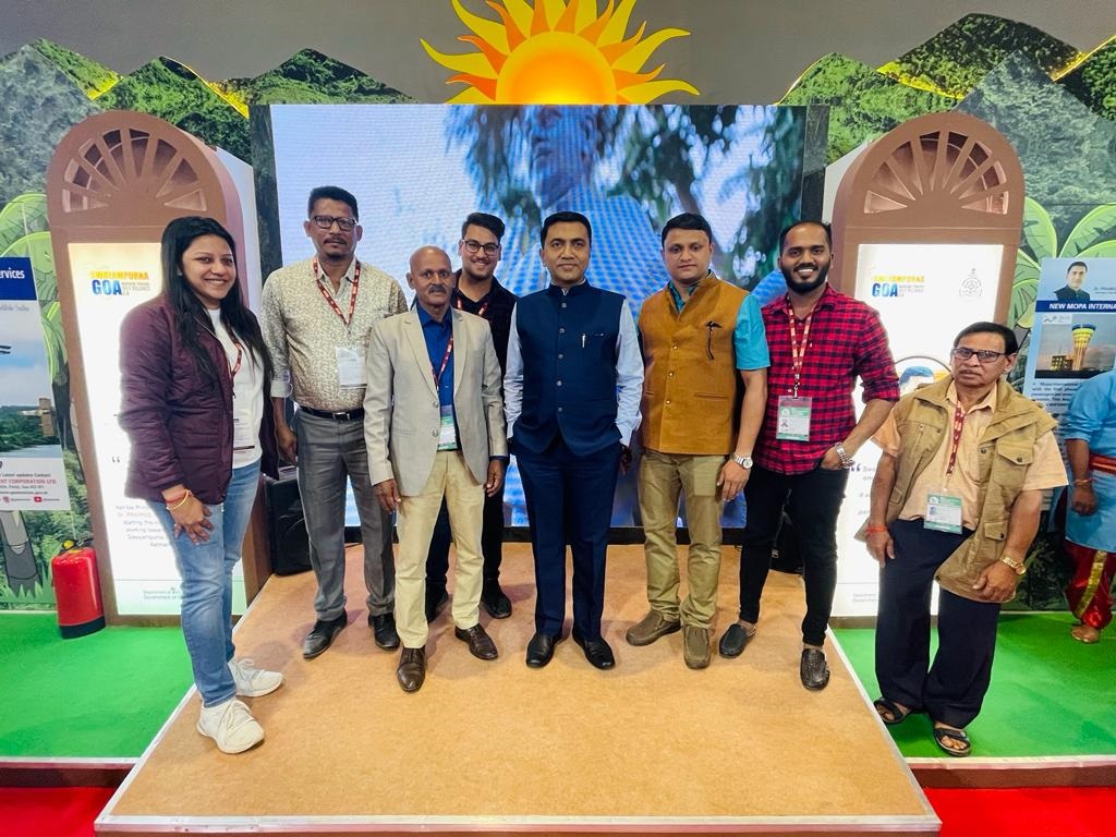 ﻿CM visits Goa’s pavilion at trade fair in Delhi
