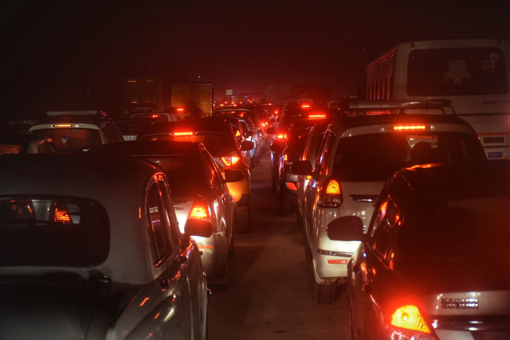 Major traffic jam at Cortalim leaves motorists fuming
