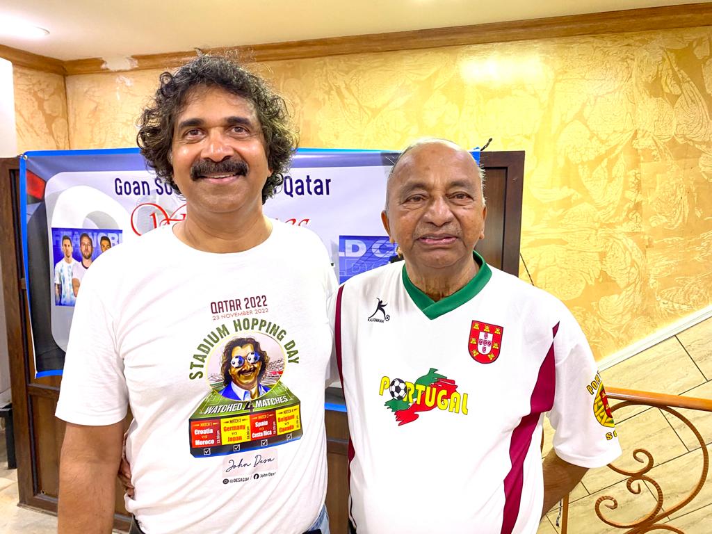 Goan Cancer survivor fulfils lifelong dream of watching Portugal & WC matches