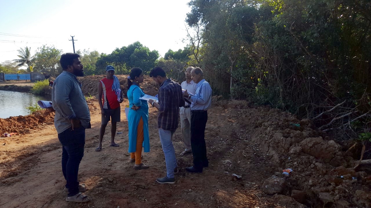 GCZMA inspects site 7 months after destruction of mangroves