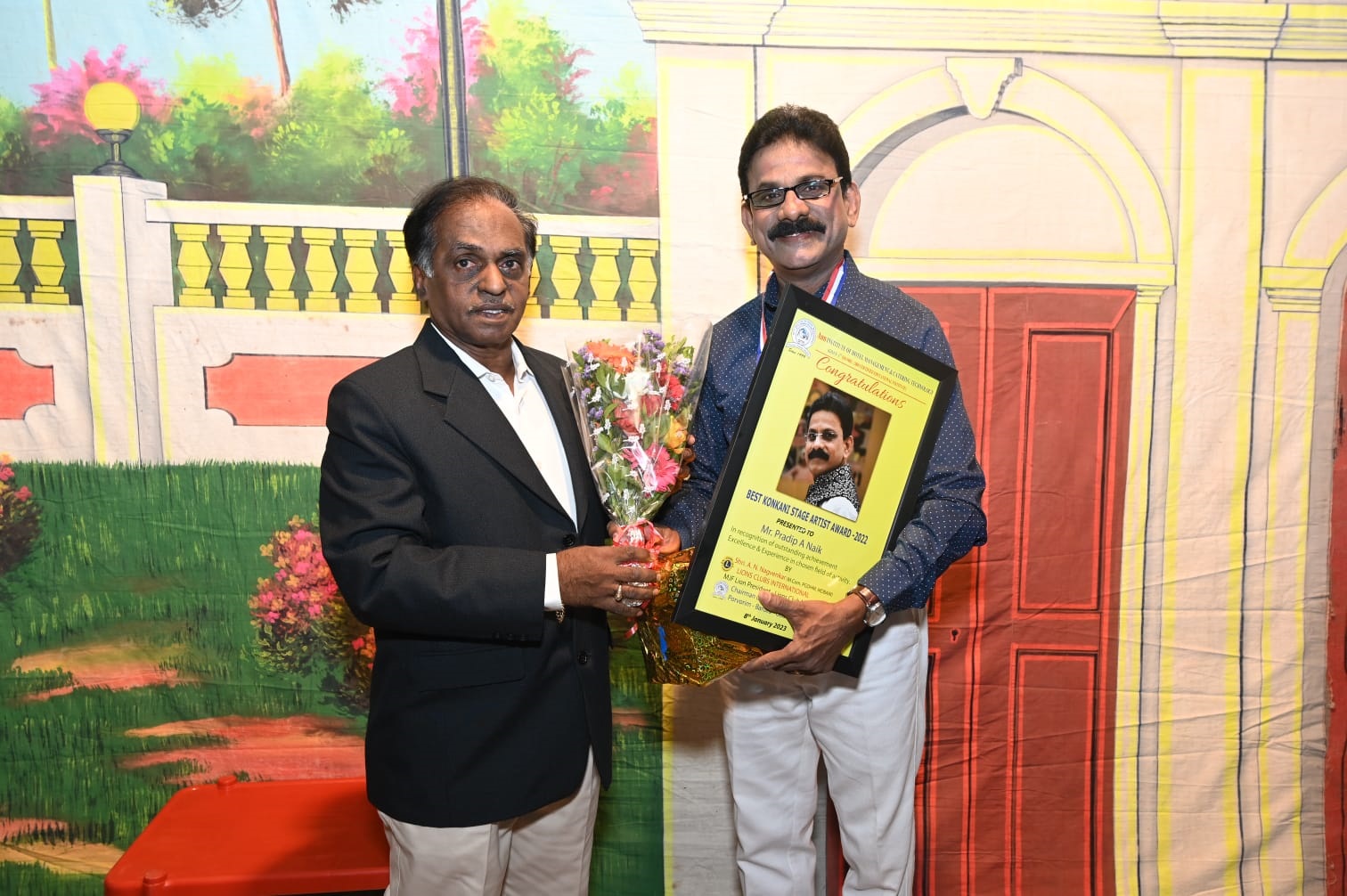 ﻿Pradip Naik wins Best Konkani Actor award
