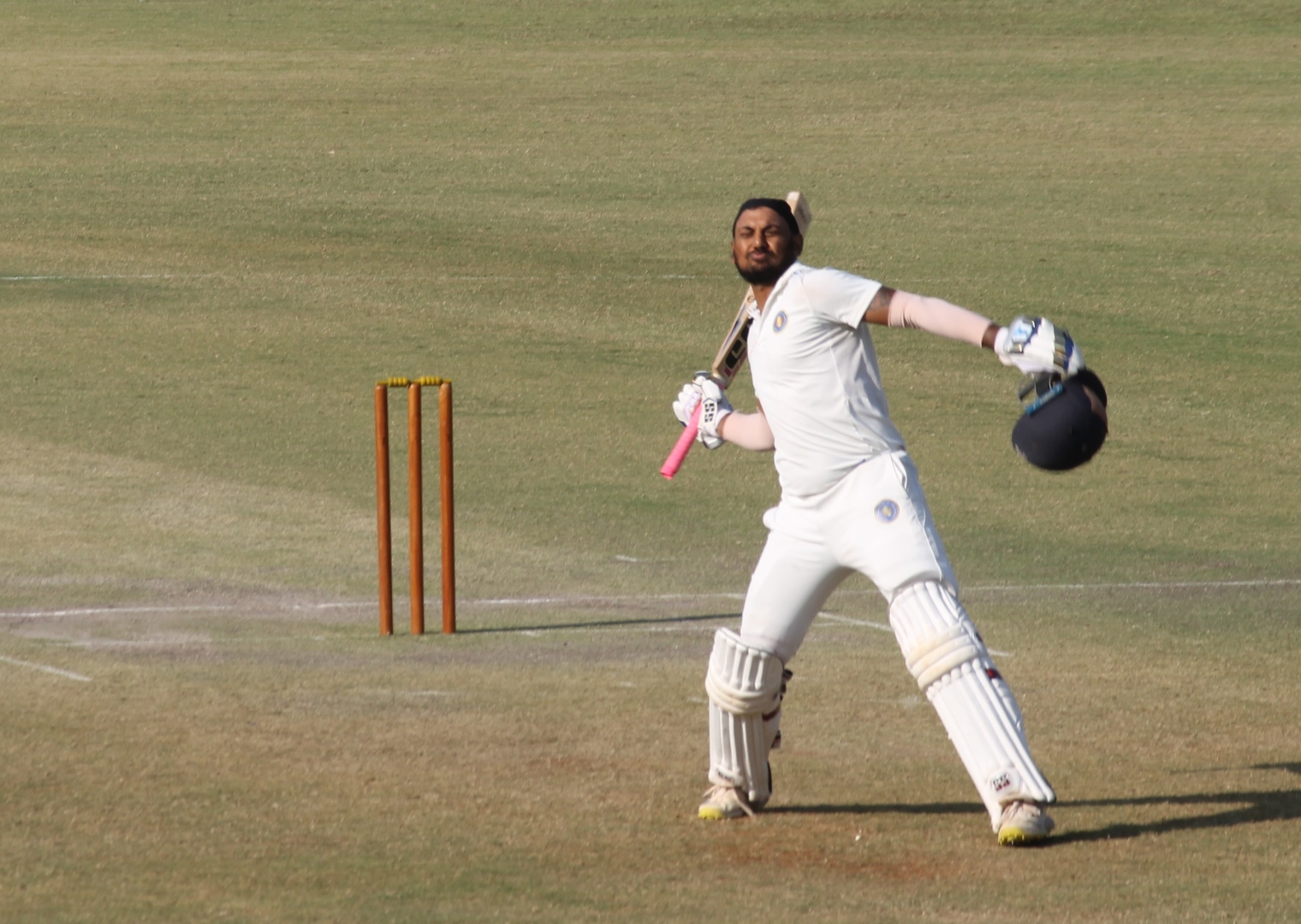 Ranji Trophy; ﻿Karthik's masterly century puts Pondicherry in front against Goa