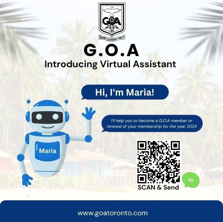 Virtual assistant ‘Maria’ launched by GOA Toronto