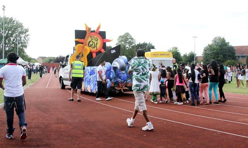 First Goan Carnival on London high street on February 18