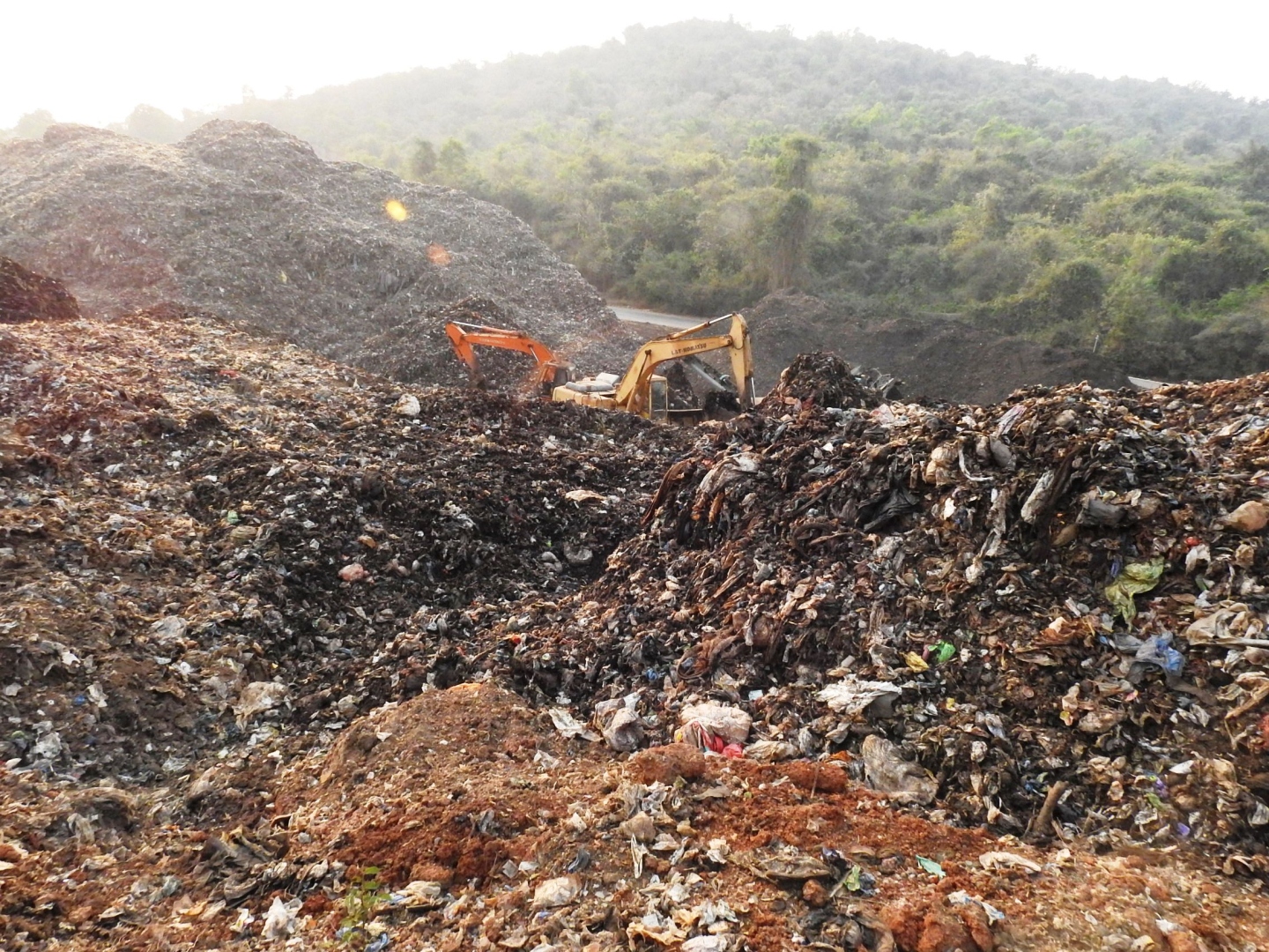 With GWMC confident of completing remediation work by Feb-end: Concerns raised over RDF, inert piling up at Sonsodo dump
