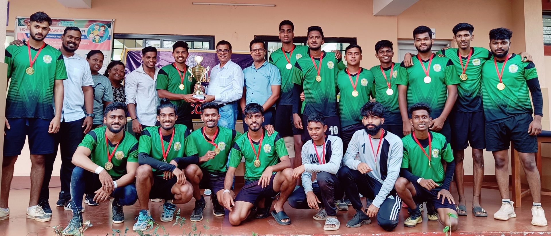 ﻿St Xavier’s College win handball double crown